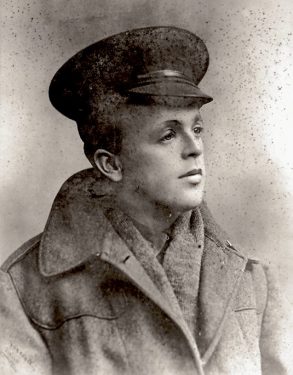 Private Arnold Roy Bartram. 