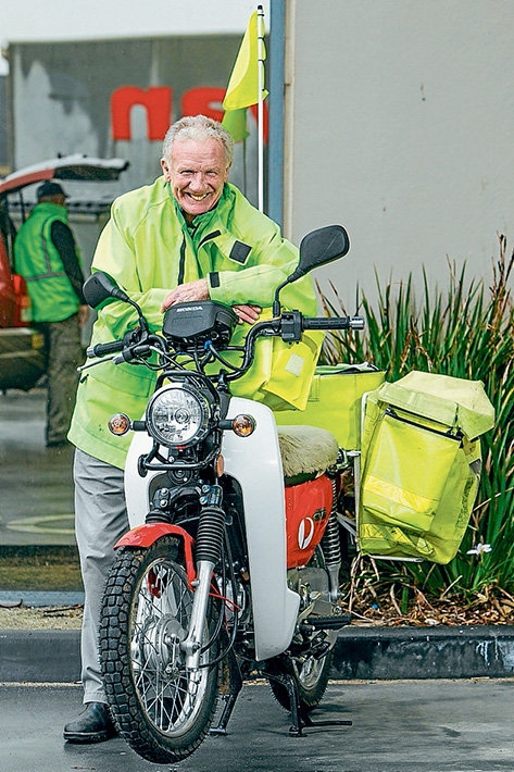 Tried and true: Mornington postie Ray Garlick will notch up 50 years on the job next month. Picture: Gary Sissons