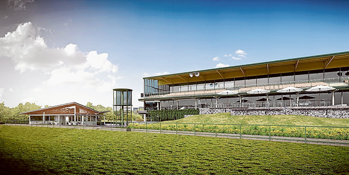 Art of racing: An artist’s impressions of the changes being made at Mornington Racecourse with $2 million from the state government and $3m of the club’s own money. 