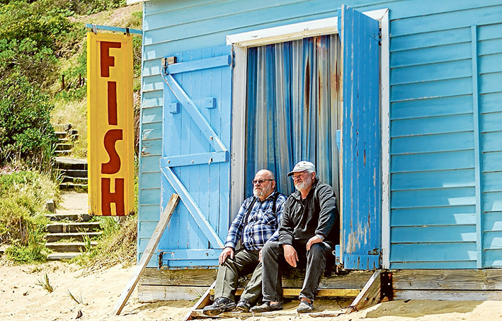 Last gasp: Neville and Dalton Hutchins’s Mornington fishing business is doomed as the state government phases out commercial net fishing. Picture: Yanni