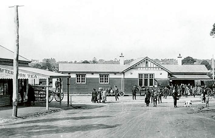 THE original Mornington train station and, right, post office (now a museum) are included in an audio tour of historic Mornington.