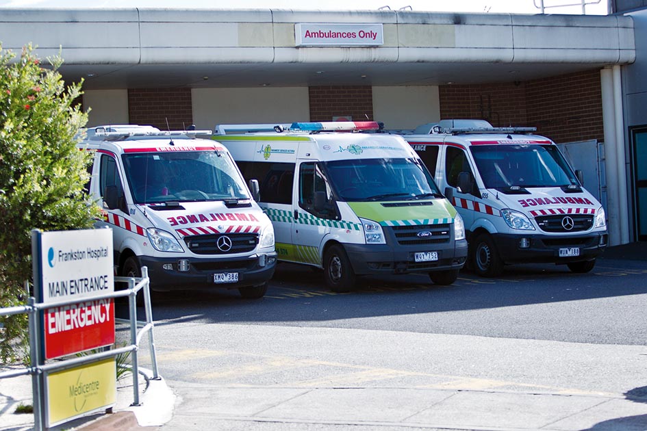 Emergency situation? A stoush over funding for Peninsula Health has broken out between the state and federal governments.