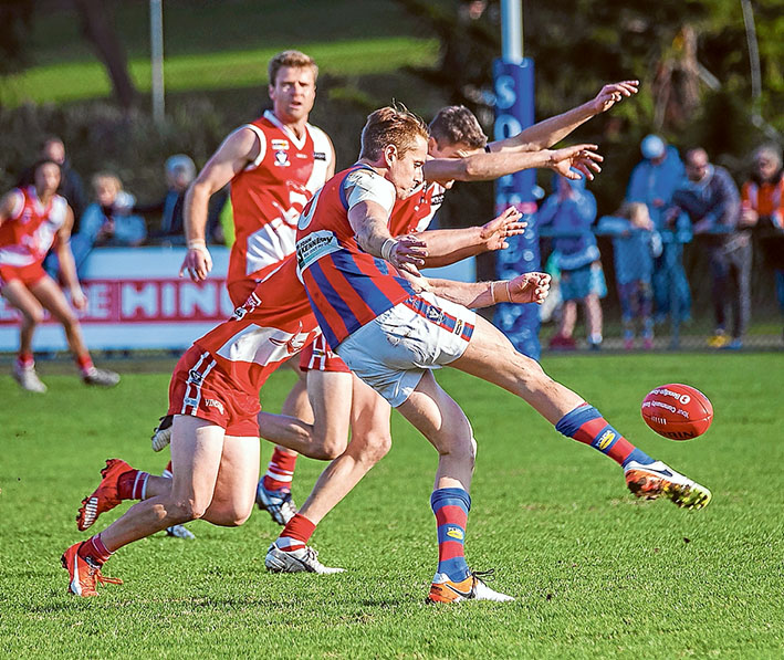 Demons back from the brink: Rye have turned around their fortunes in a matter of weeks. Picture: Andrew Hurst