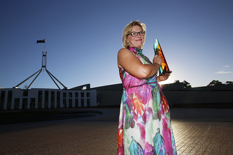 2015 Australian of the Year. Photo by Sean Davey