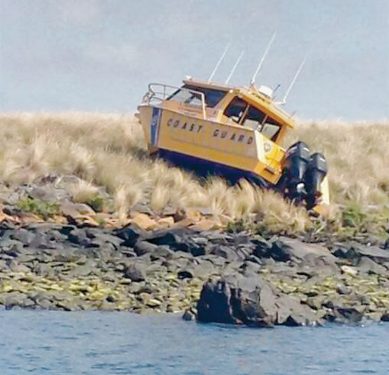 Coast guard boat WPN