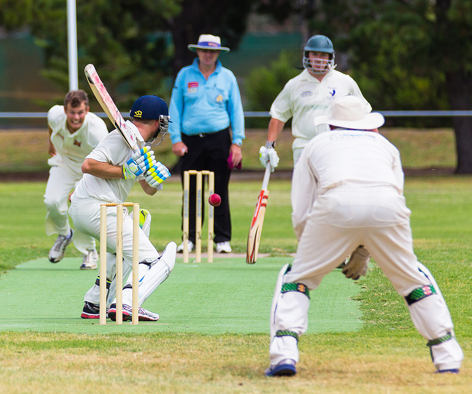 Cracking job: Somerville took the chocolates againt Carrum. Picture: Andrew Hurst