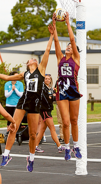 Big grab: Crib Point played Tyabb in Grade A at the weekend. Picture: Andrew Hurst