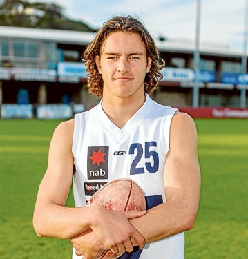 Harder, better, faster, stronger: Luke Davies-Uniacke has ticked every box on his journey to a possible AFL playing career. Picture: Yanni