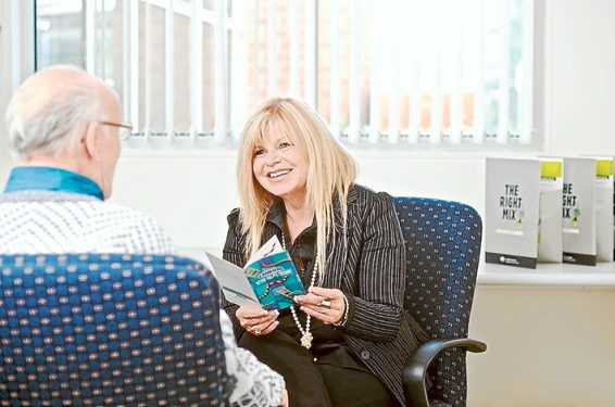 No false assumptions: Peninsula Health’s Older Wiser Lifestyles team leader Katherine Walsh with a patient.