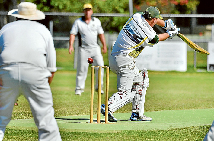 That will be enough: While Dromana have fallen to 5/88 in their match against Carrum Downs, they are already 40 runs ahead. Picture: Rab Siddhi