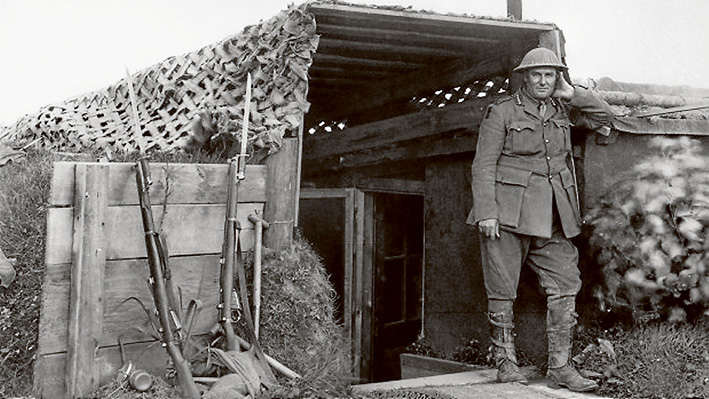 Pompey Elliott as Brigadier General and General Officer Commanding of the 15th Australian Infantry Brigade.