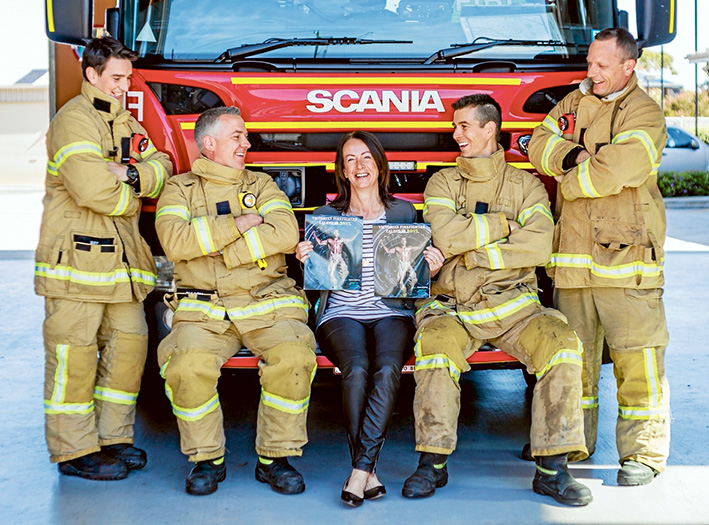 Good cause: Michelle Donovan has a job many would envy. Picture: Yanni
