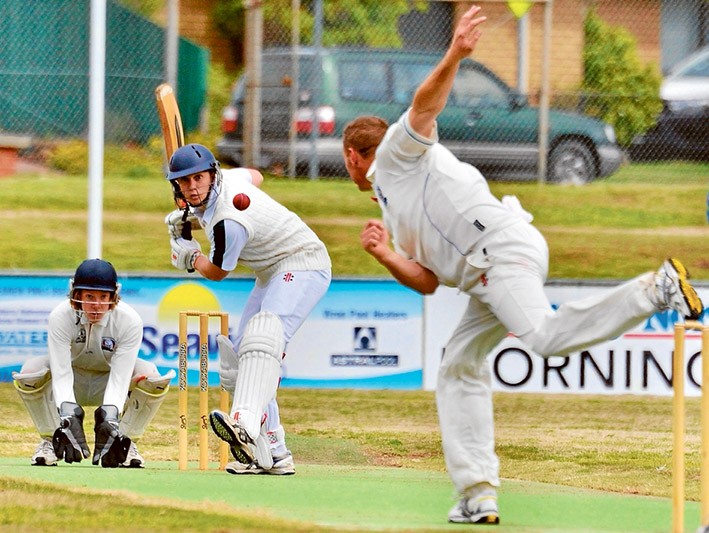 Drawing inspiration: Rain was on Pines’ side with a draw the result against Mornington. Nearly every other scheduled game in three divisions were washed out. Picture: Rab Siddhi