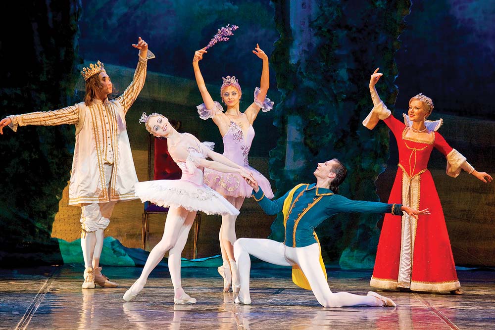 Тройное развлечение в русском балете