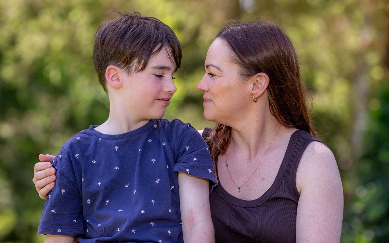 RACHEL Miller and her son Ashton spend time raising money for the Tourette Syndrome Association of Australia to ensure families get support and social connection