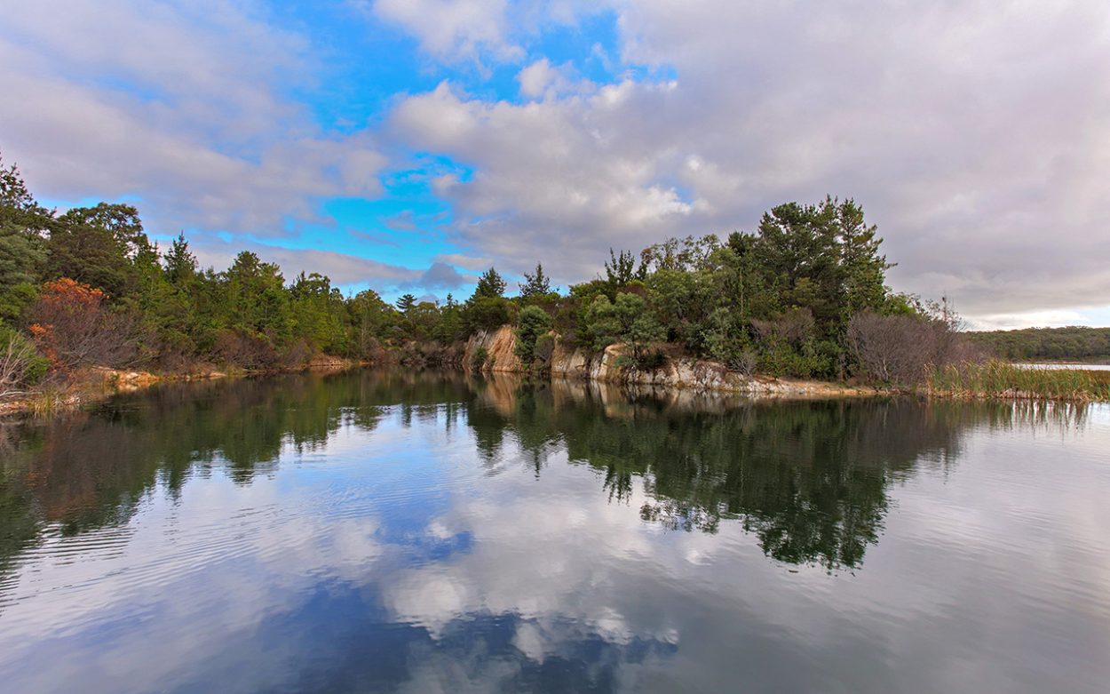 Devilbend Reservoir in Moorooduc