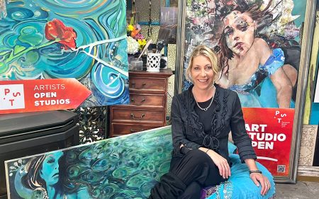 MERRAN Berry is one of the artists whose gallery has been added to the the Peninsula Trail. Picture: Supplied
