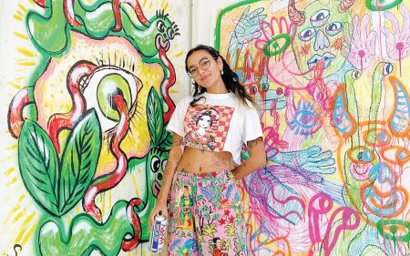 SHAN Primrose was a teen full of confusion and angst, but found her sense of community and belonging through art. Picture: Supplied