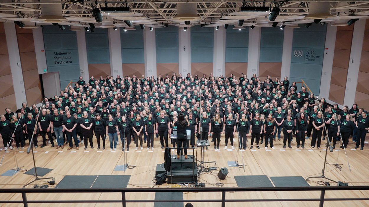 Mornington voices shine in Australia’s biggest pop choir movement