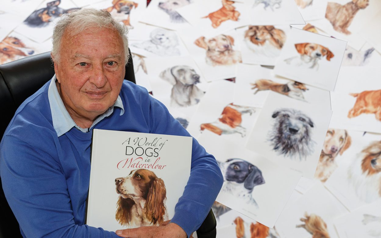 Mt Martha artist paints the love of dogs in new book