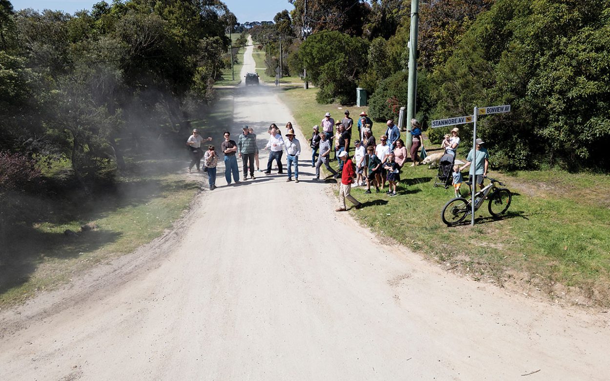 Somers residents rally for safer speeds on unsealed roads