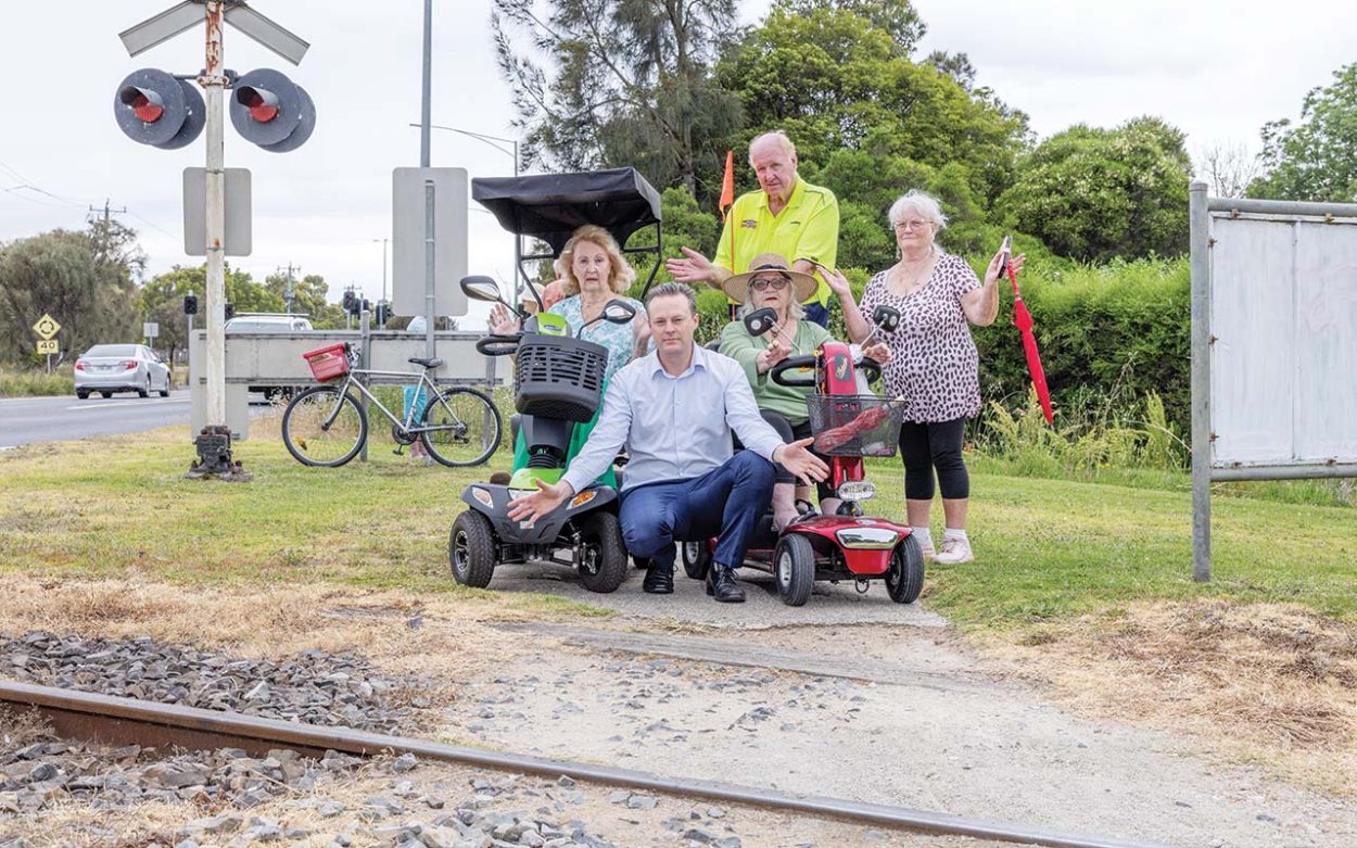 Fix on the way for dangerous railway footpath