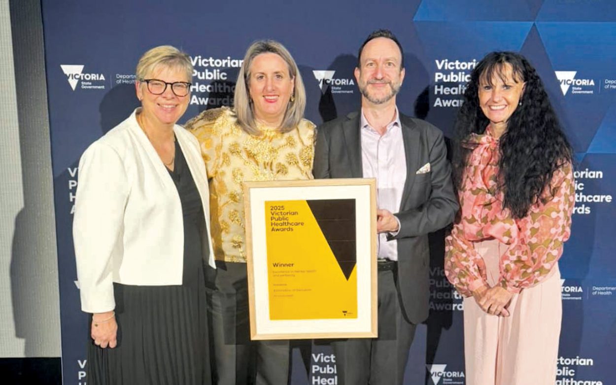 Mental health care team awarded