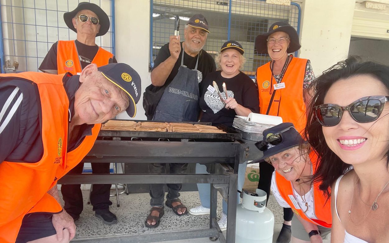 Rotary Club gives back