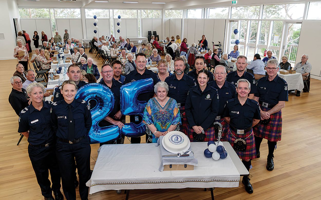 Quarter of a century of service