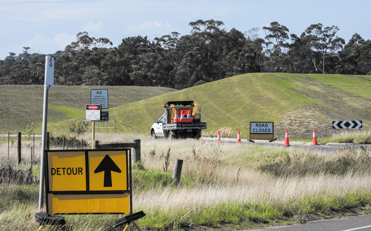 Two month partial closure for Peninsula Link