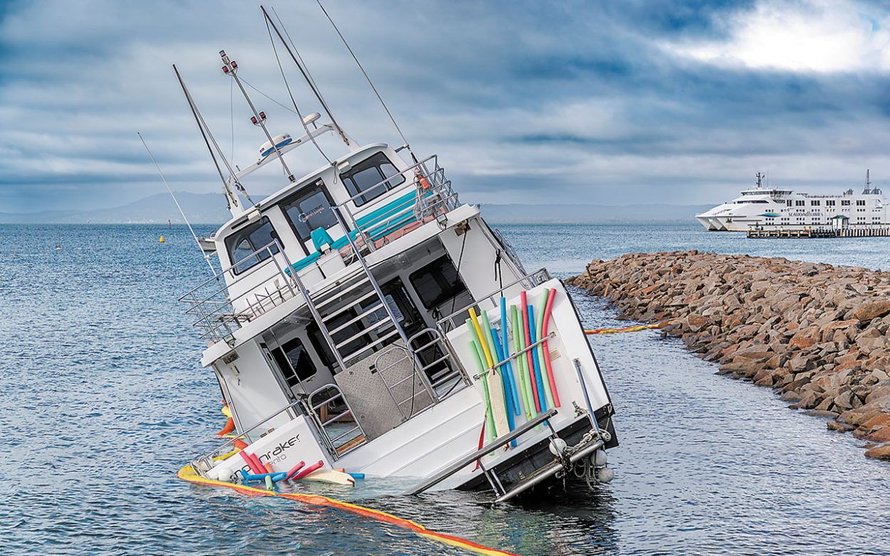Road to recovery after Sorrento storm havoc