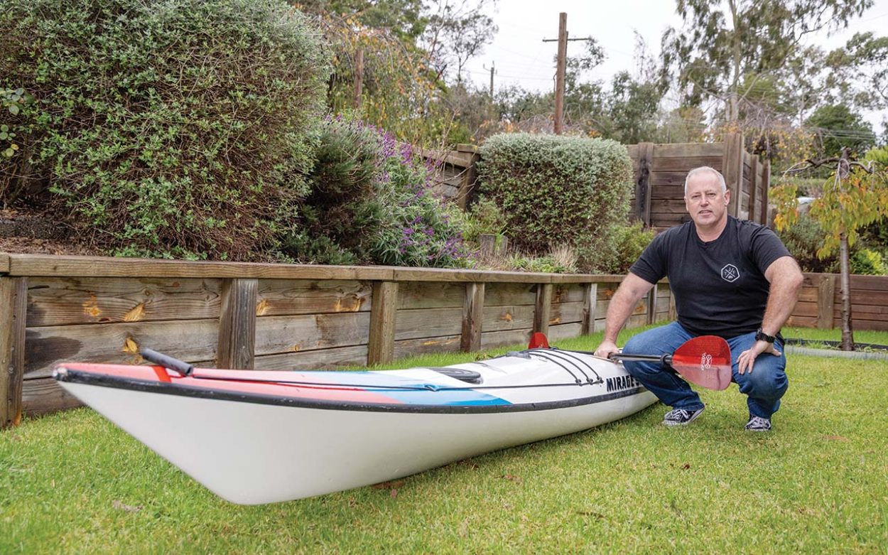 Former first responder to paddle Murray River for PTSD awareness