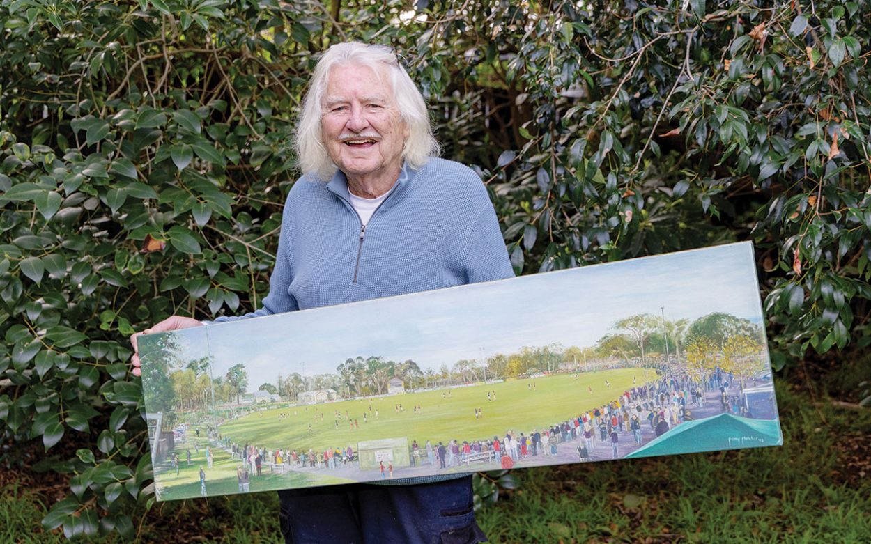 Mornington octogenarian holds art auction
