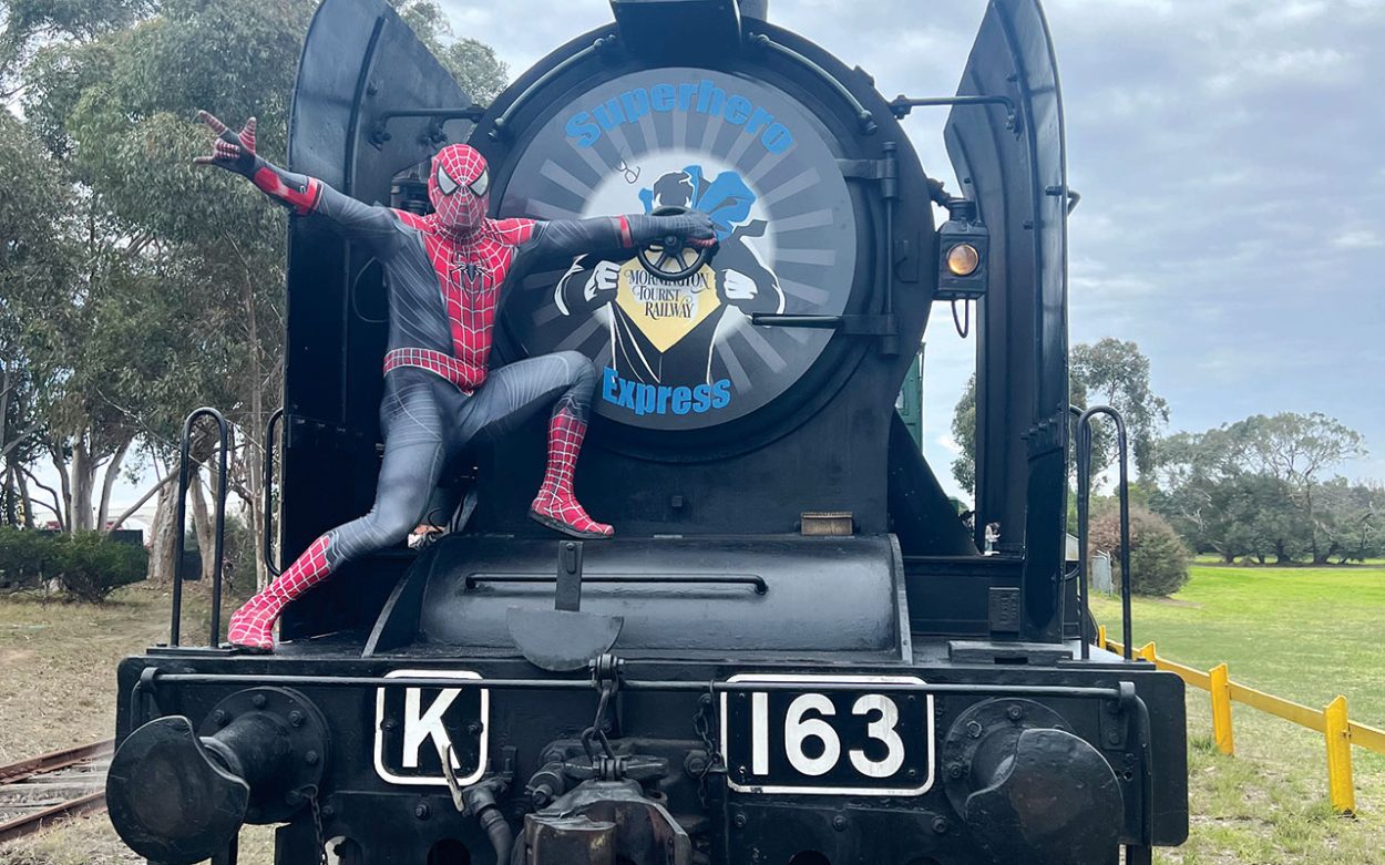 Superhero train returns