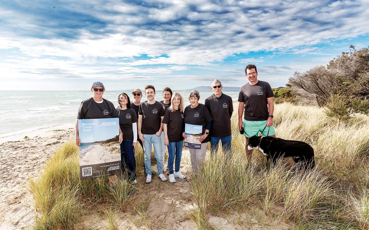 Community campaigns to recognise Tyrone Beach