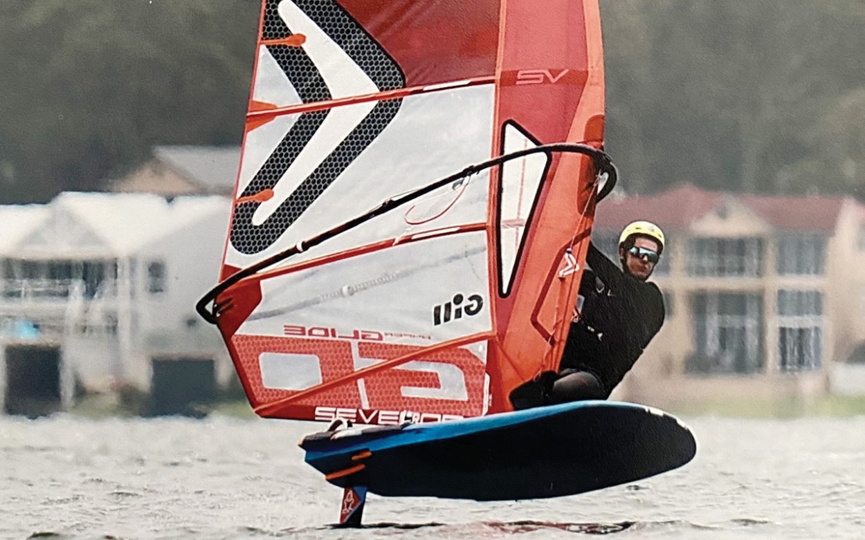 Windsurfer takes on international championship