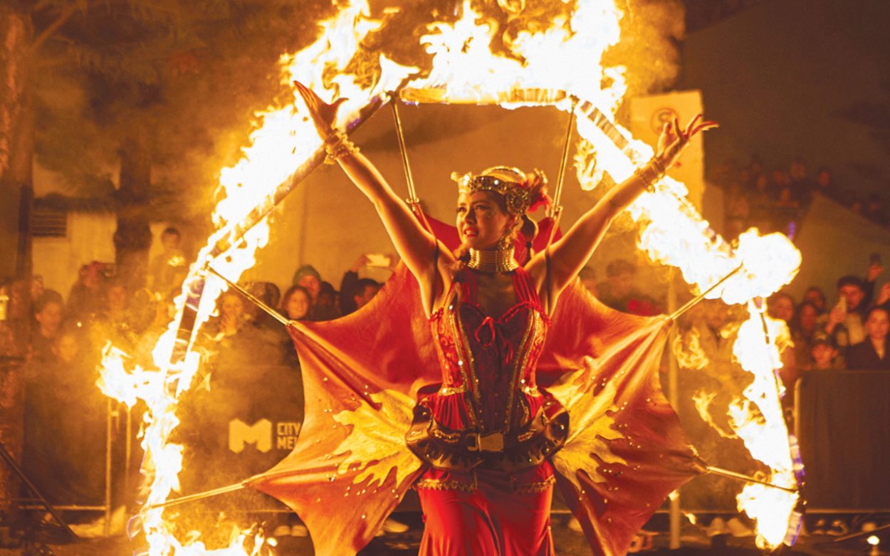 Fire festival to warm up Frankston