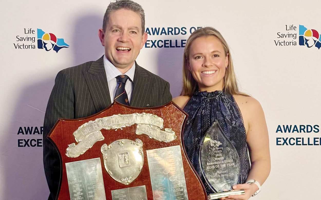 Portsea wins Victorian Life Saving Club of the Year
