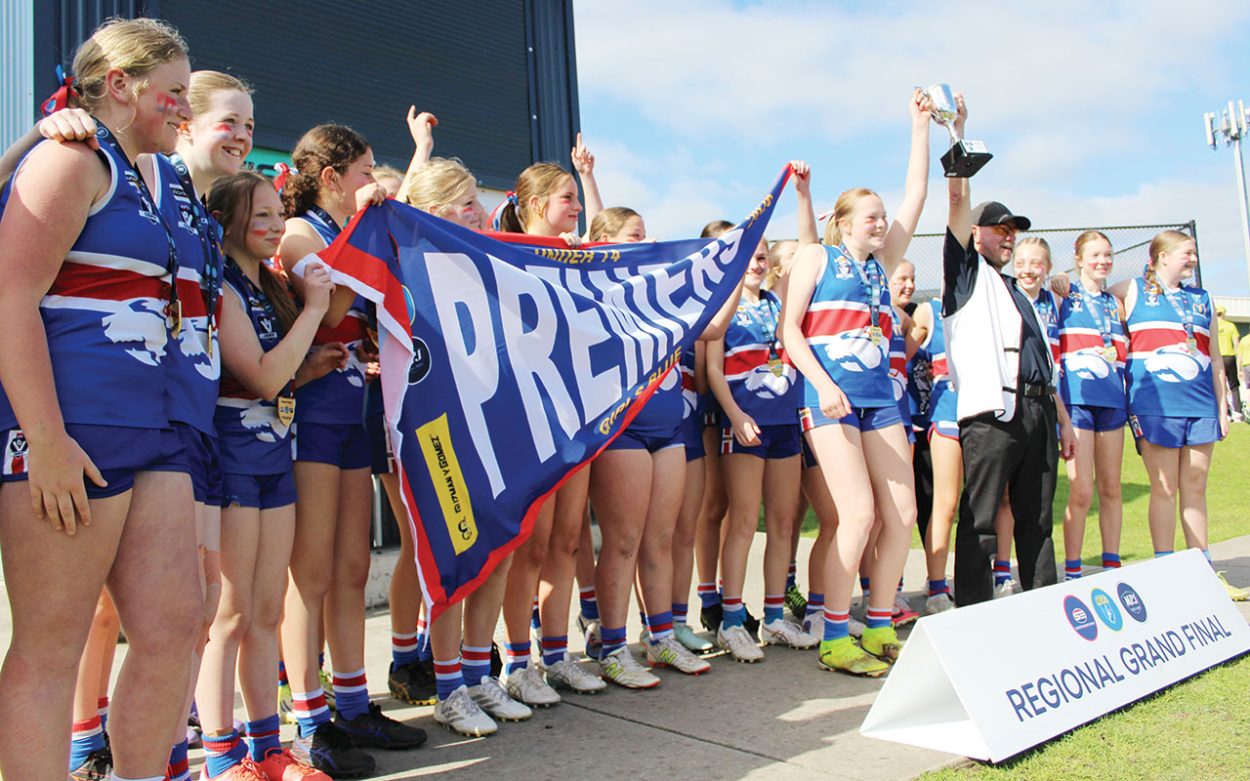 Girls grab win in historic first