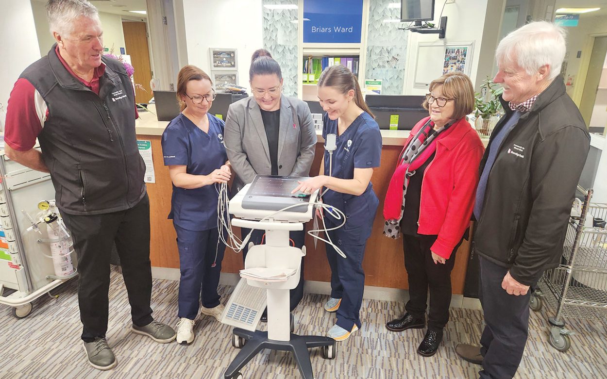 Community partnership delivers new equipment for The Bays