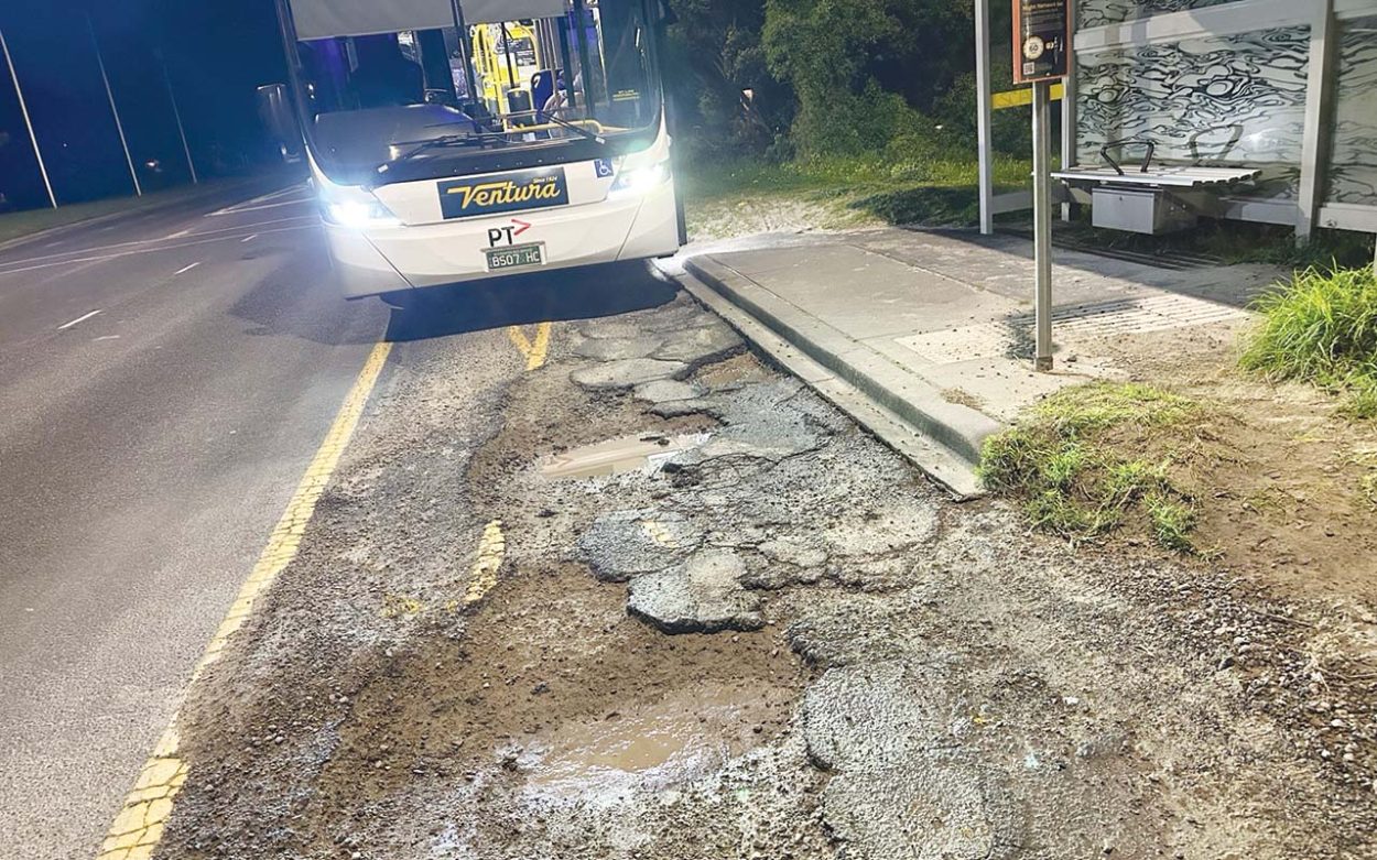 Road conditions ‘extremely dangerous’ – bus driver