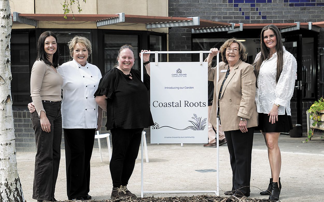 Capel Sound Community Hub launches community garden