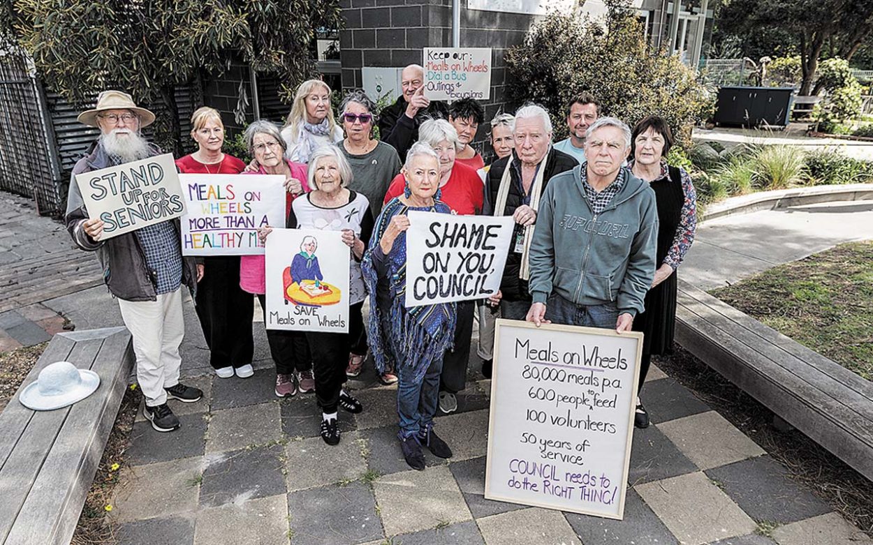 Community calls for council to continue Meals on Wheels