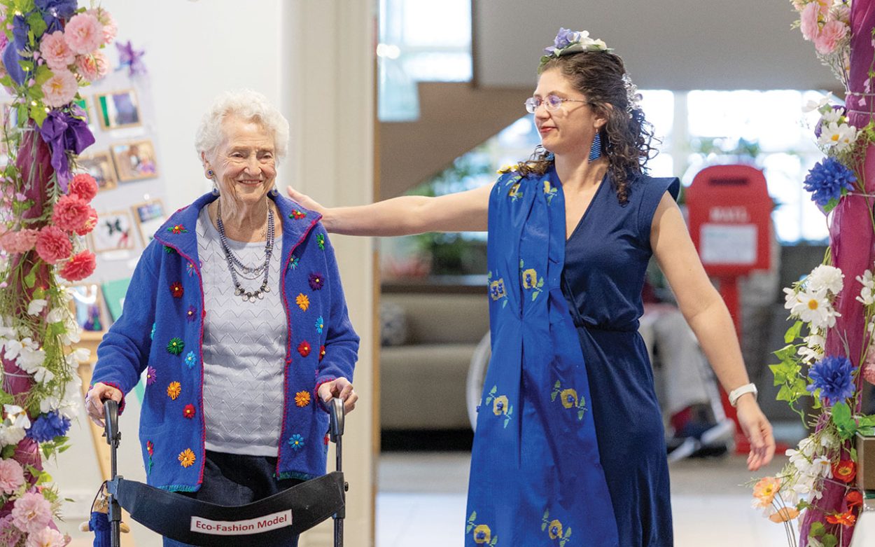 Regis aged care homes put on sustainable fashion show