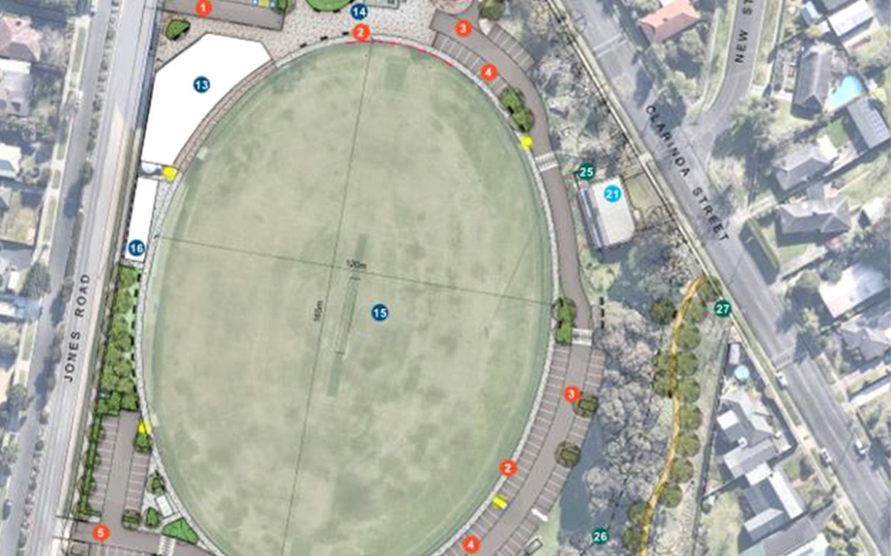 Somerville Recreation Reserve master plan adopted