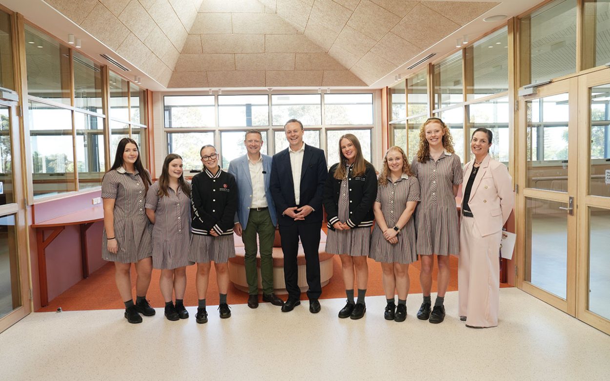 Crewther commits $10m towards Mount Eliza Secondary College redevelopment