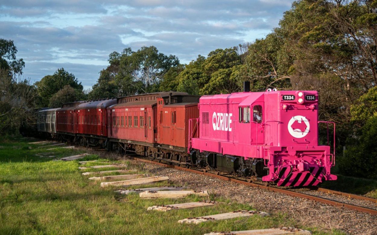 Mornington Tourist Railway raises breast cancer awareness