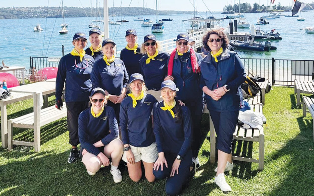 Sorrento all-female crew leads the charge