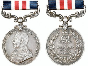 The military medal. 